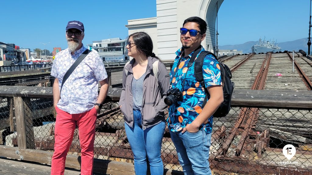 Group photo Fishermans Wharf Tour on 18 June 2021 with Chet