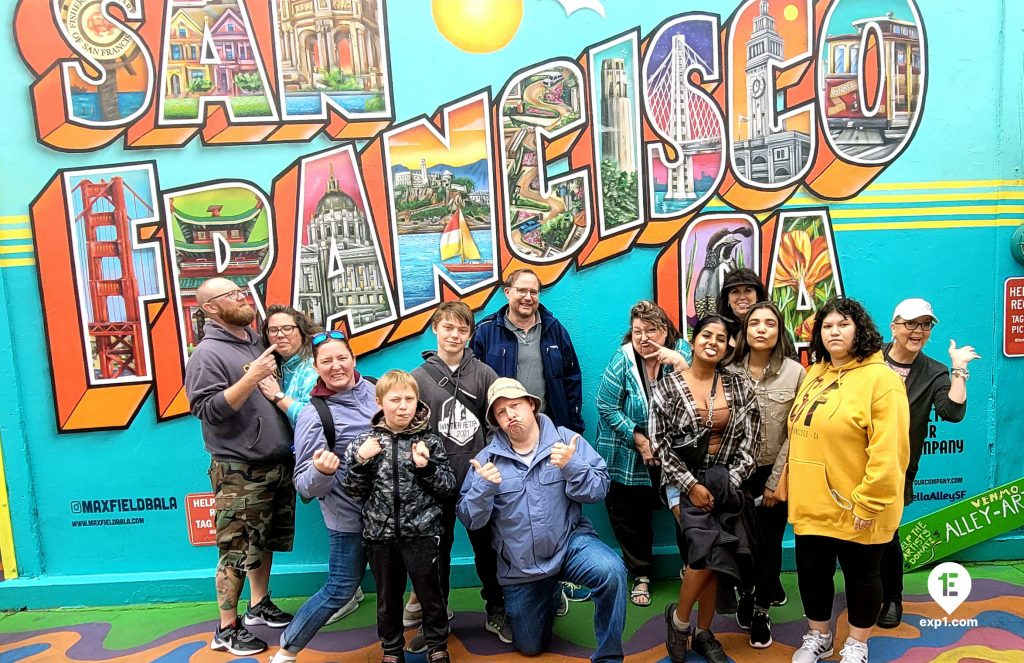 Group photo Fishermans Wharf Tour on 29 June 2021 with Chet