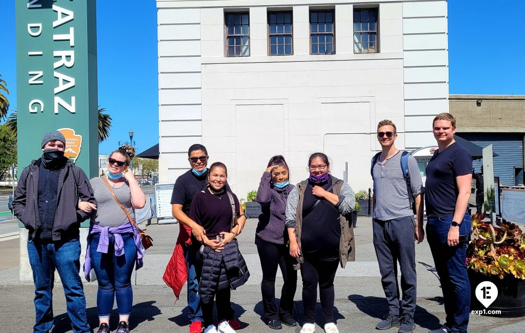 Group photo Alcatraz Group on 2 May 2021 with Chet