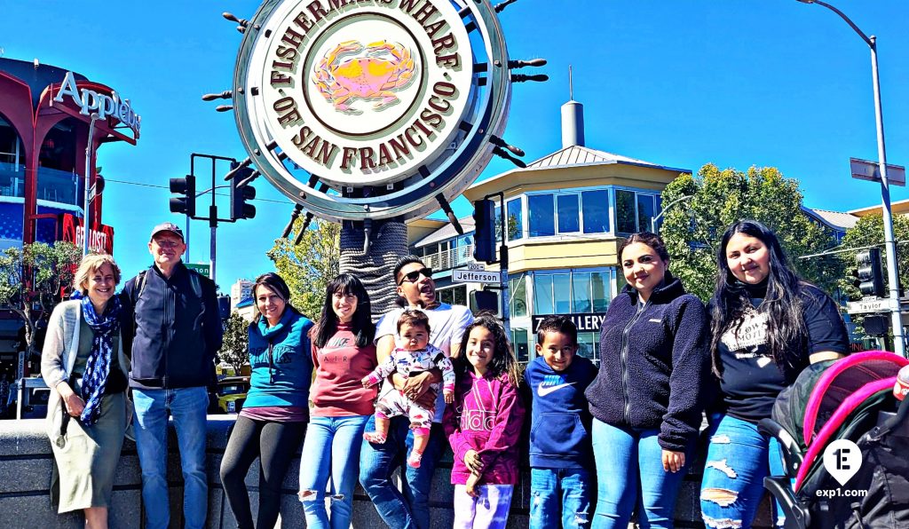 Group photo Fishermans Wharf Tour on 11 June 2021 with Chet