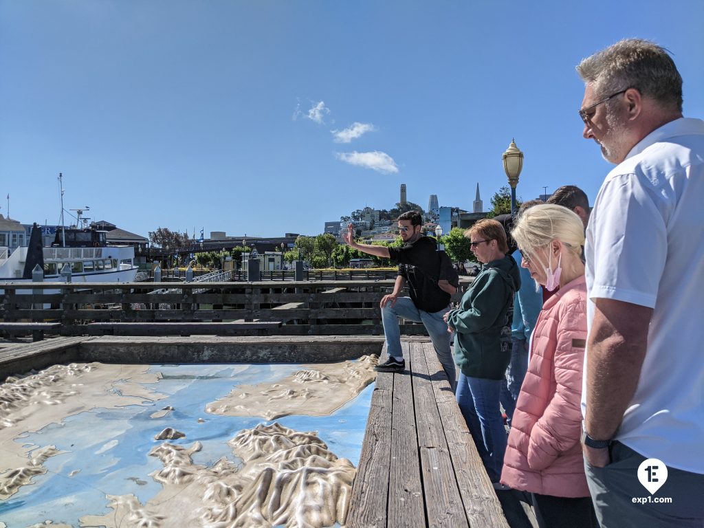 Group photo Fishermans Wharf Tour on 13 June 2021 with Dara