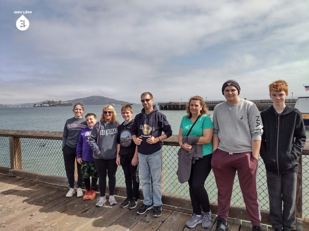 Group photo Fishermans Wharf Tour on 16 July 2021 with Wealthy