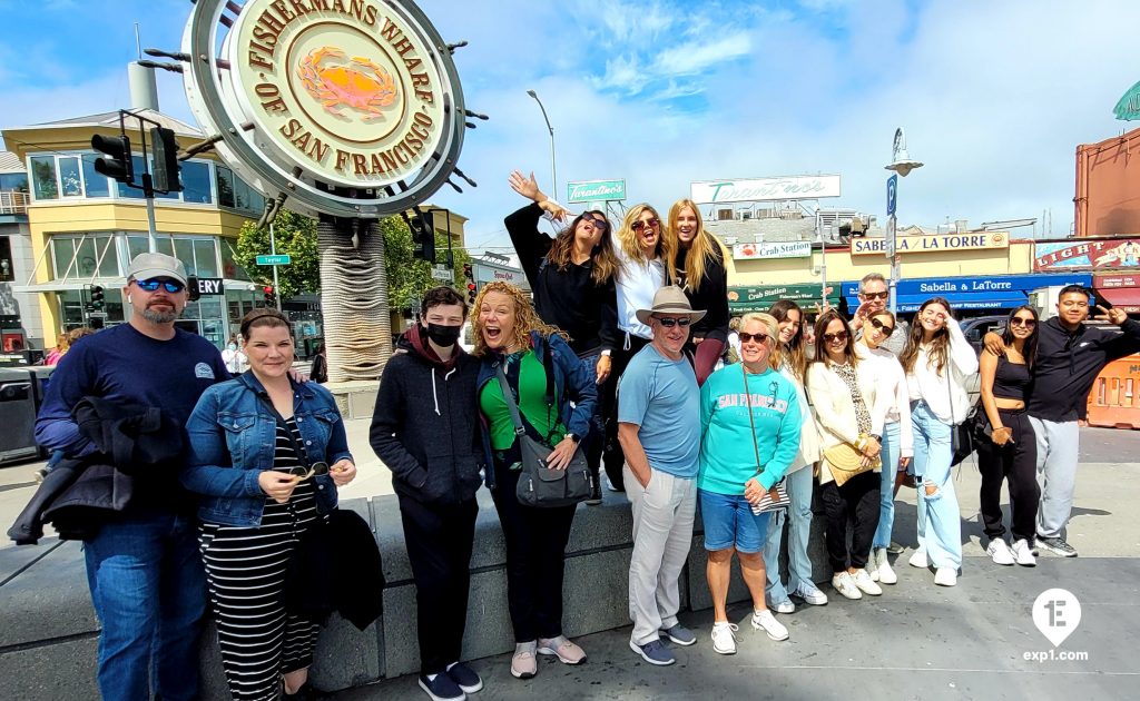 Group photo Fishermans Wharf Tour on 3 July 2021 with Chet