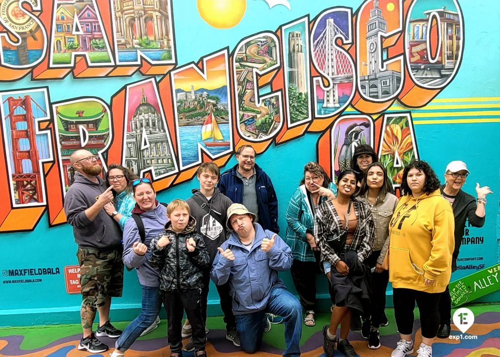 Group photo Fishermans Wharf Tour on 29 June 2021 with Chet