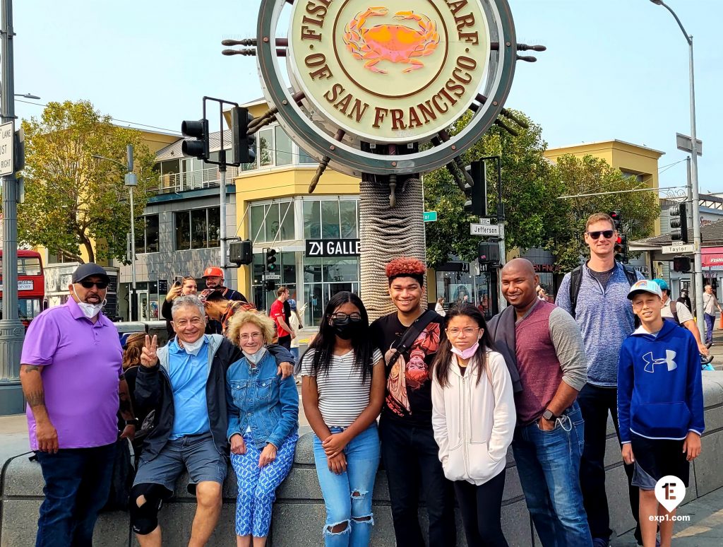 Group photo Alcatraz Group on 7 August 2021 with Chet