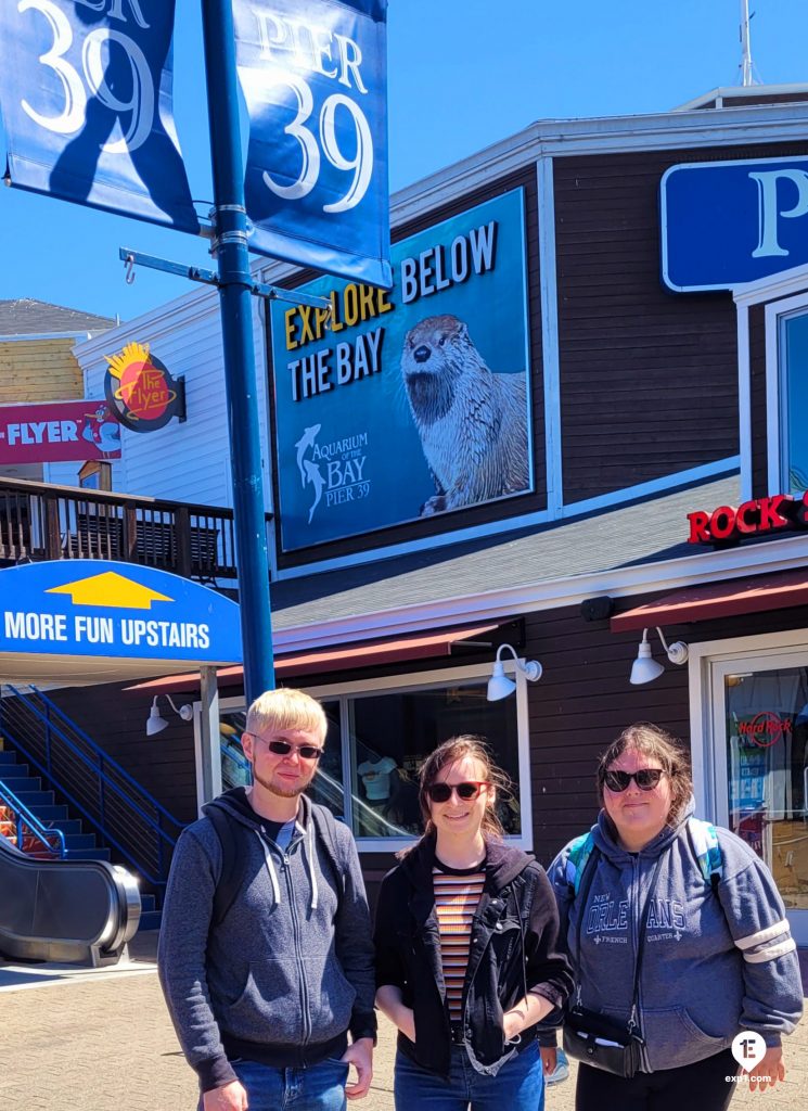 Group photo Fishermans Wharf Tour on 9 August 2021 with Chet