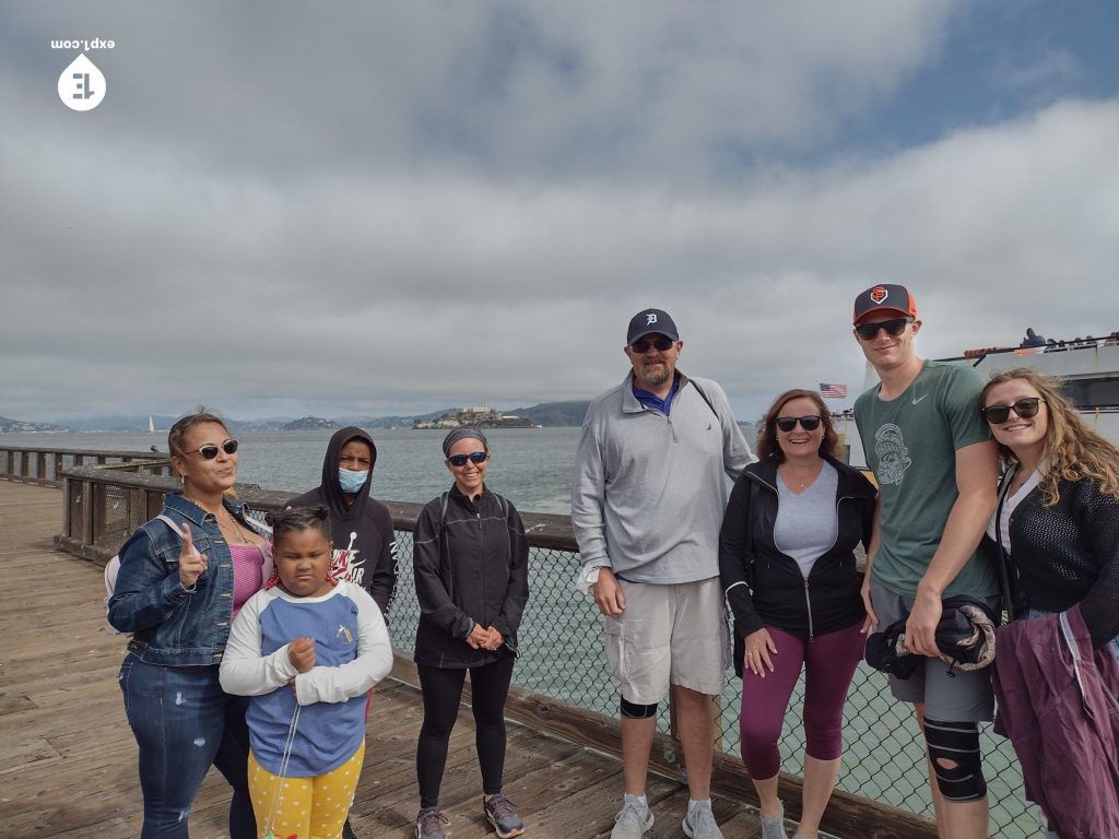 Group photo Fishermans Wharf Tour on 13 August 2021 with Wealthy