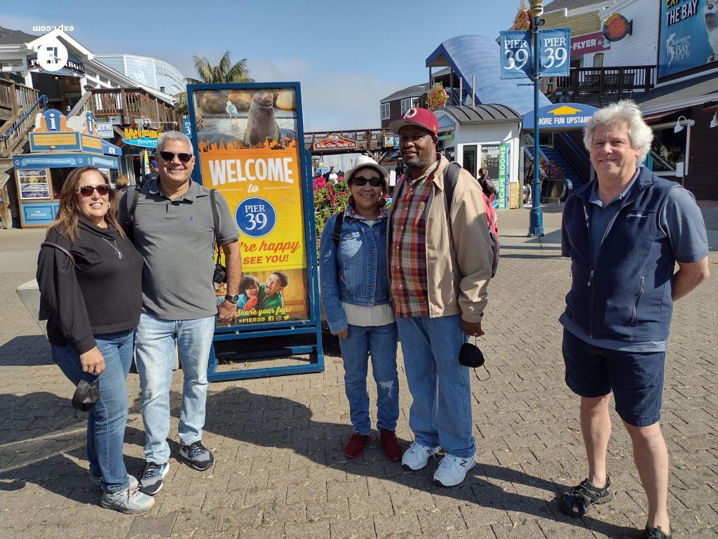 Group photo Fishermans Wharf Tour on 24 September 2021 with Wealthy