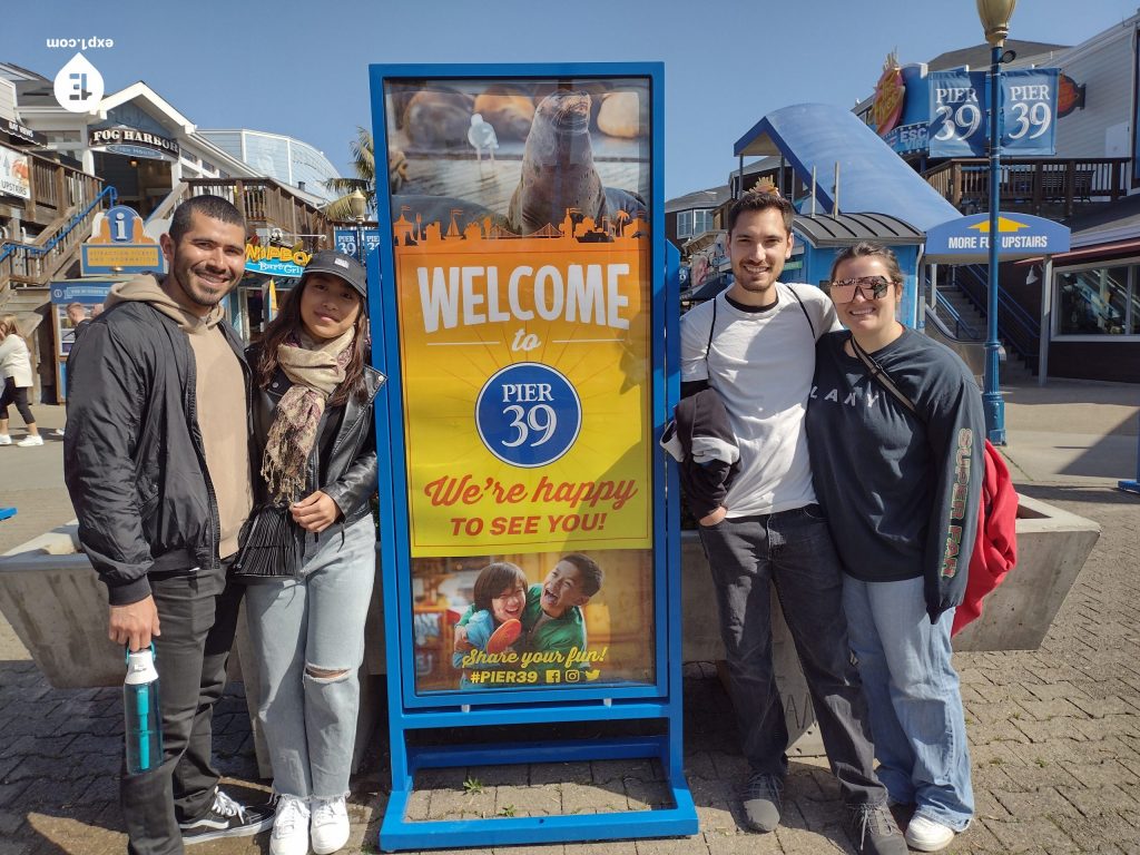 Group photo Fisherman’s Wharf Walking Tour on 1 April 2022 with Wealthy