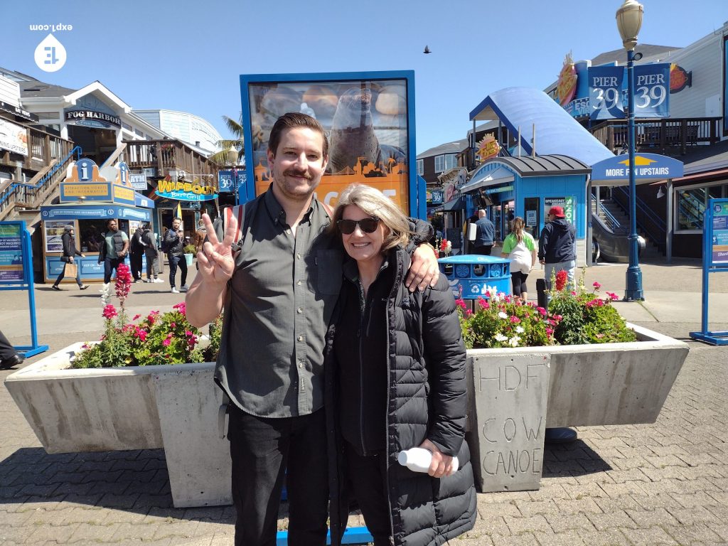 Group photo Fisherman’s Wharf Walking Tour on 30 April 2022 with Wealthy