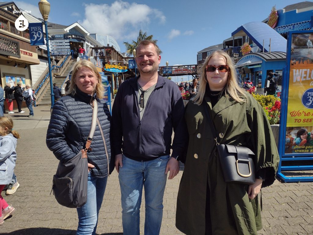 Group photo Fisherman’s Wharf Walking Tour on 7 May 2022 with Wealthy