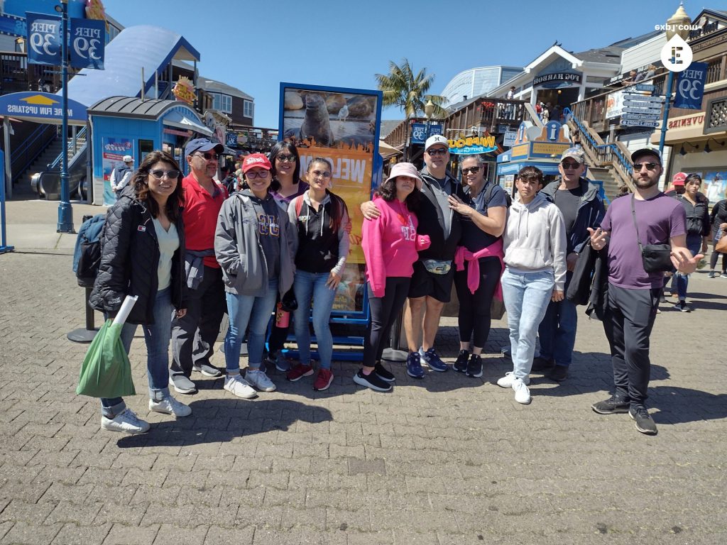 Group photo Fisherman’s Wharf Walking Tour on 29 May 2022 with Wealthy