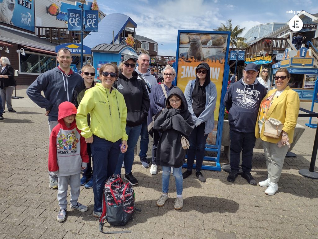 Group photo Fisherman’s Wharf Walking Tour on 2 June 2022 with Wealthy