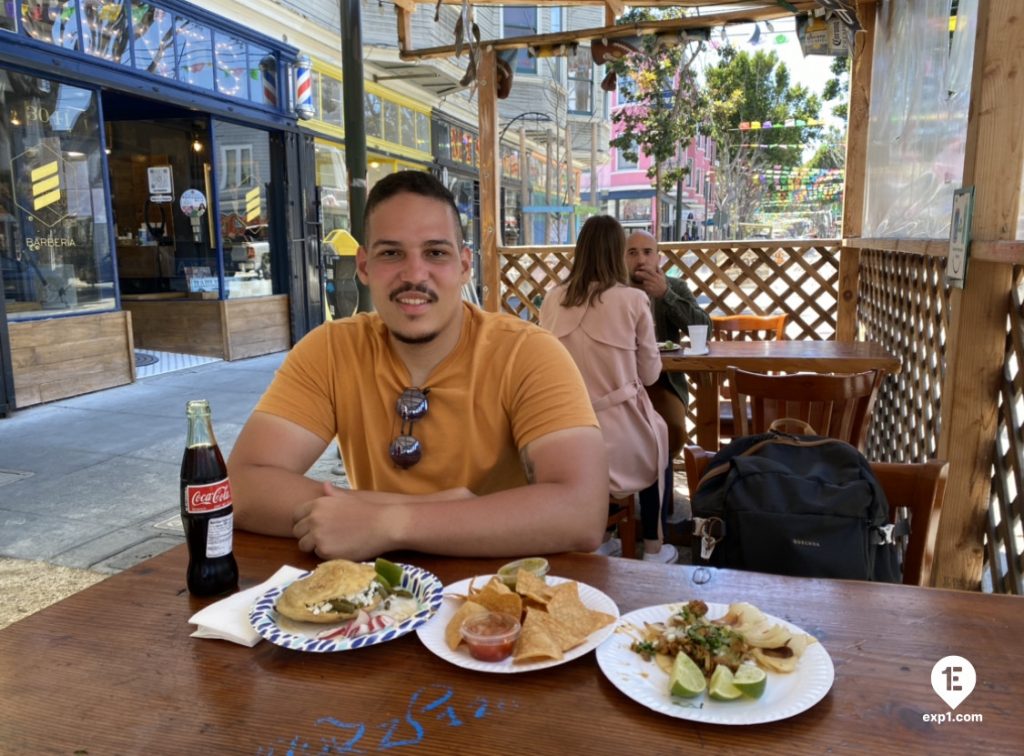 Group photo Mission District Food and Culture Tour on 4 June 2022 with Eric