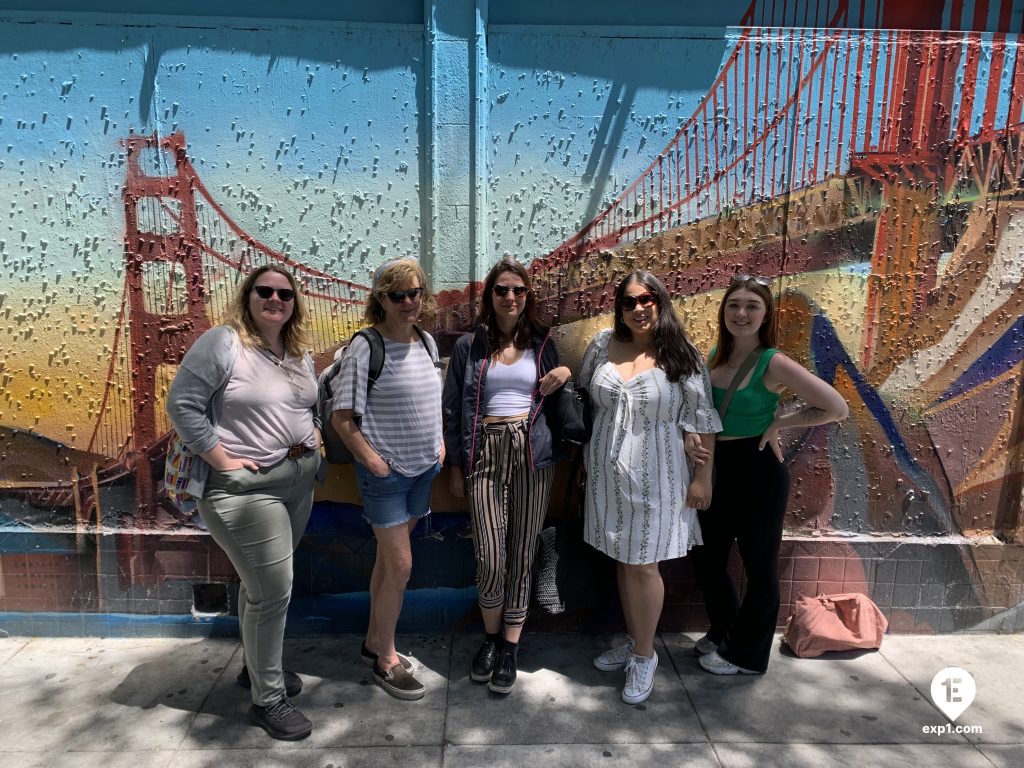 Group photo Mission District Food and Culture Tour on 23 May 2022 with Eric