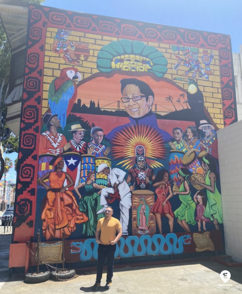 Group photo Mission District Food and Culture Tour on 4 June 2022 with Eric