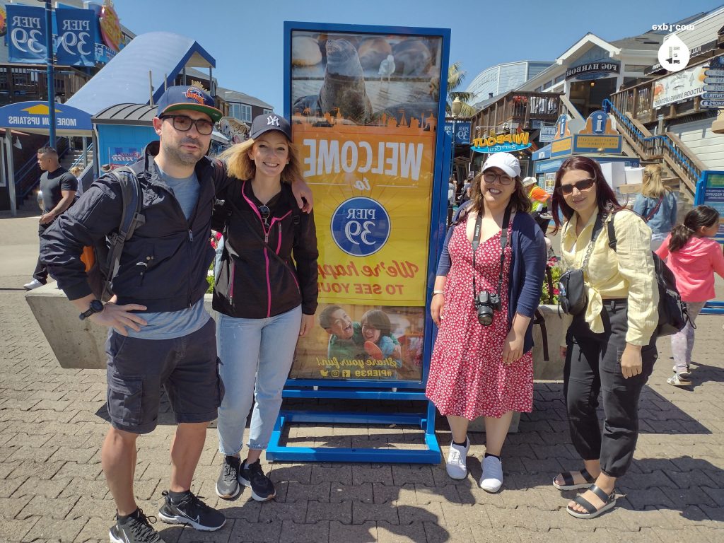 Group photo Fisherman’s Wharf Walking Tour on 15 June 2022 with Wealthy