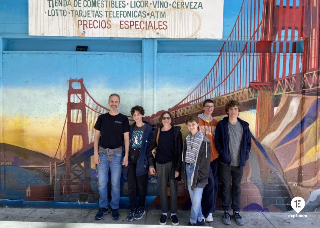 Group photo Mission District Food and Culture Tour on 17 June 2022 with Eric