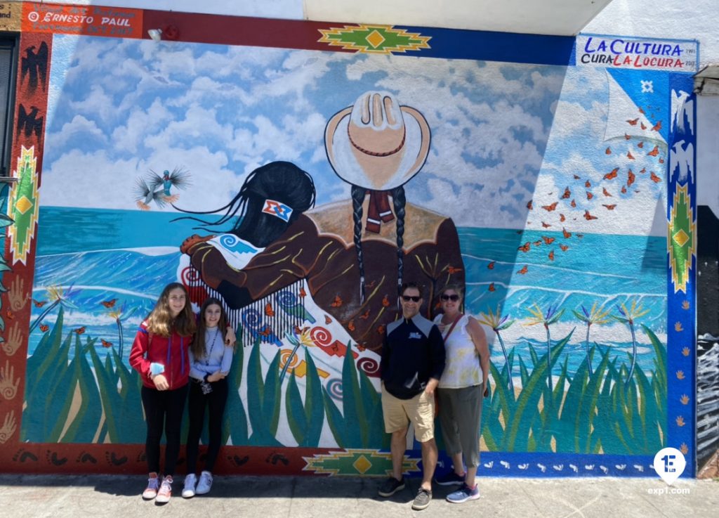 Group photo Mission District Food and Culture Tour on 13 June 2022 with Eric