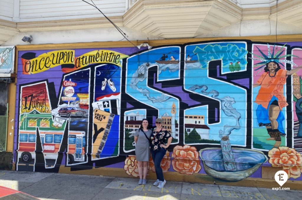 Group photo Mission District Food and Culture Tour on 22 June 2022 with Eric