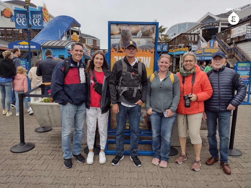 Group photo Fisherman’s Wharf Walking Tour on 30 June 2022 with Wealthy