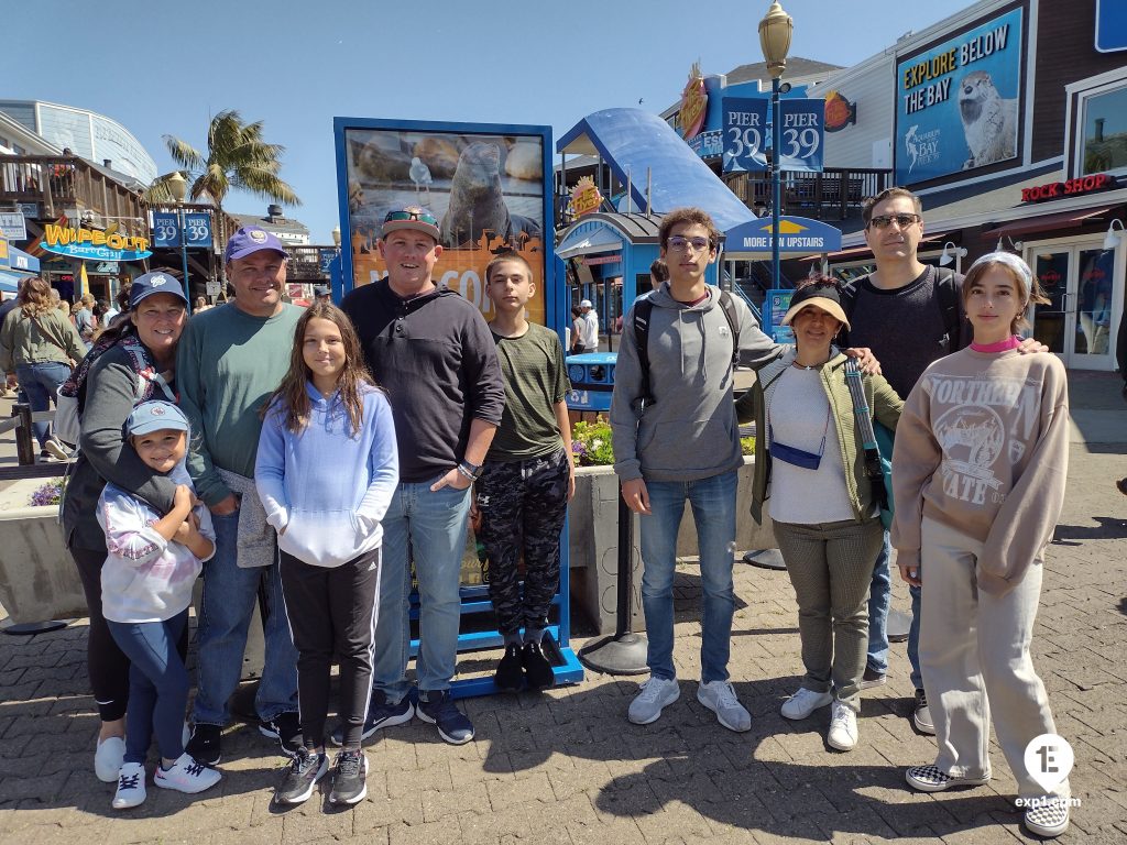 Group photo Fisherman’s Wharf Walking Tour on 24 July 2022 with Wealthy