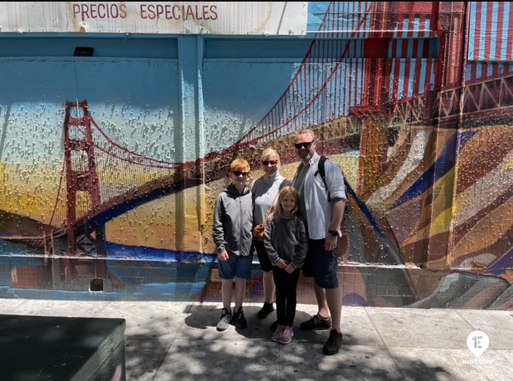 Group photo Mission District Food and Culture Tour on 11 July 2022 with Eric