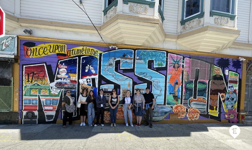 Group photo Mission District Food and Culture Tour on 19 July 2022 with Eric