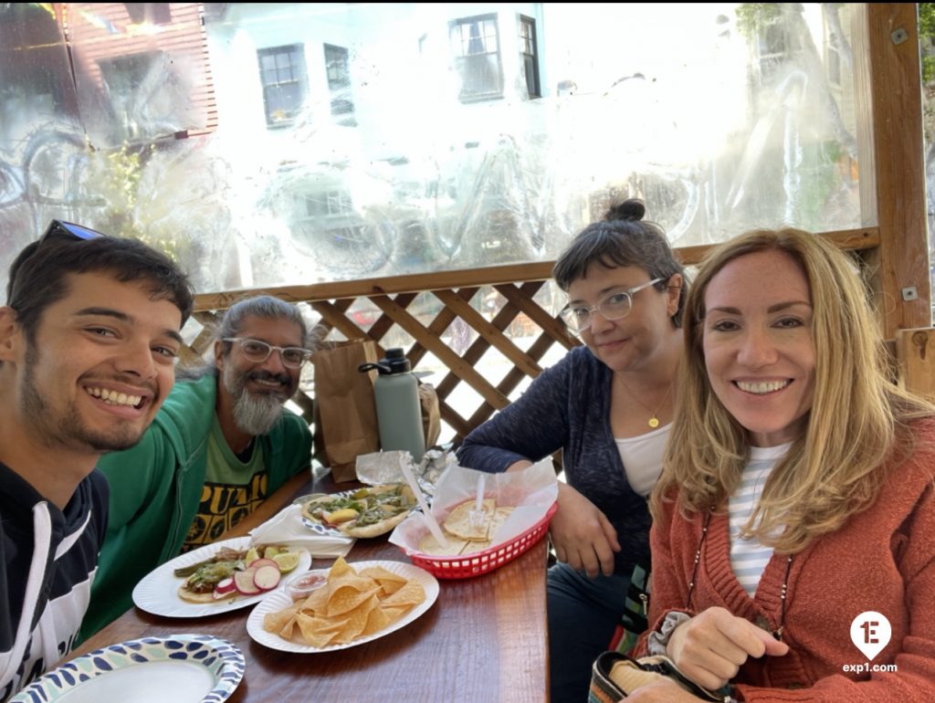 Group photo Mission District Food and Culture Tour on 21 July 2022 with Eric