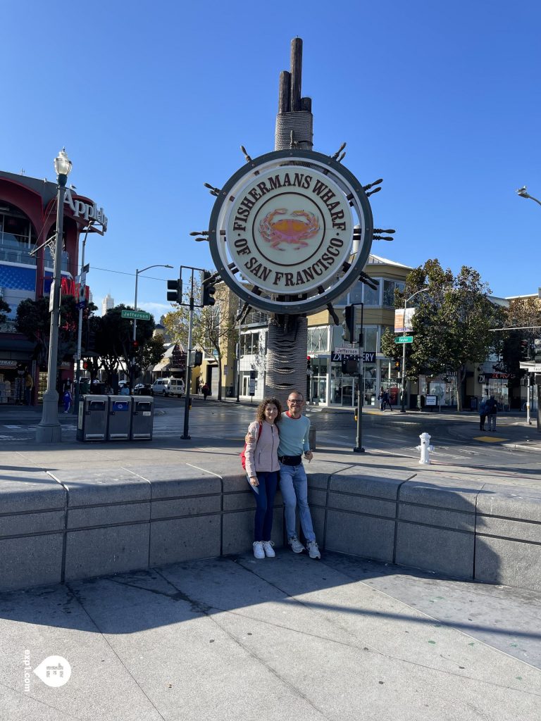 Group photo Fisherman’s Wharf Walking Tour on 20 October 2022 with Eric