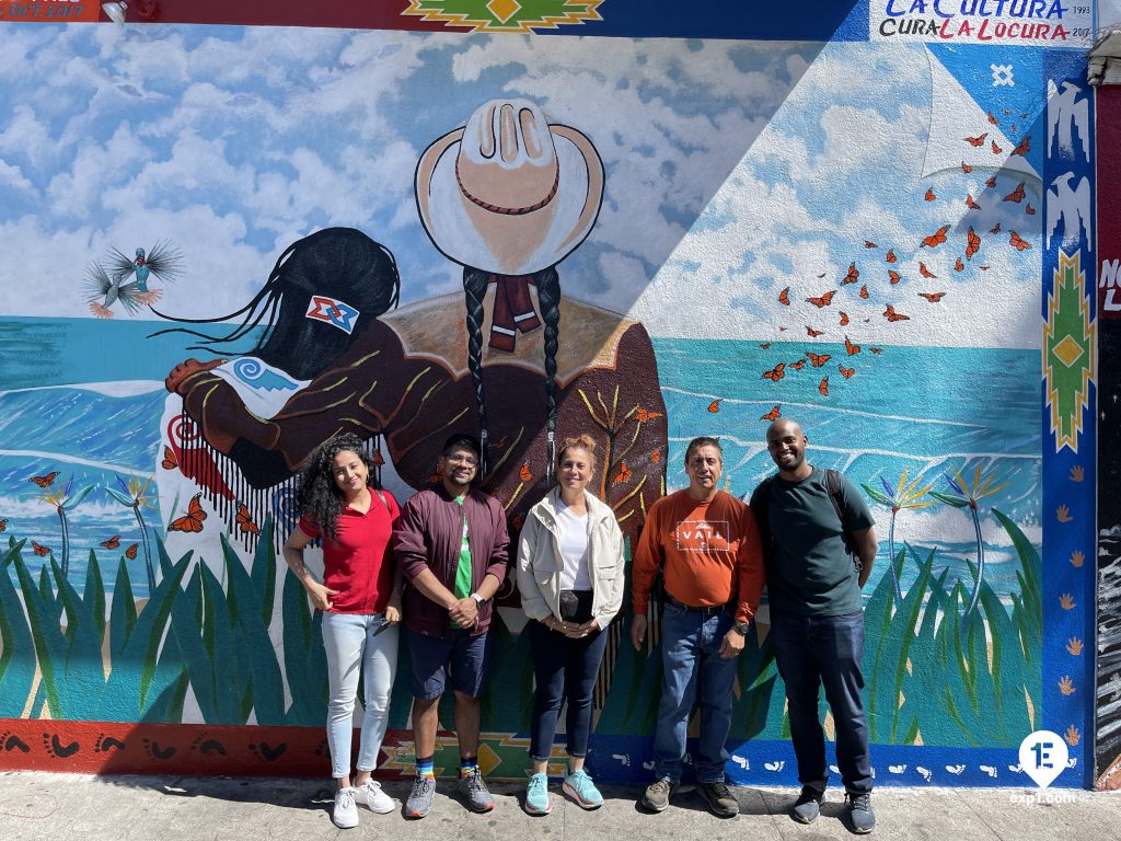 Group photo Mission District Food and Culture Tour on 17 September 2022 with Eric