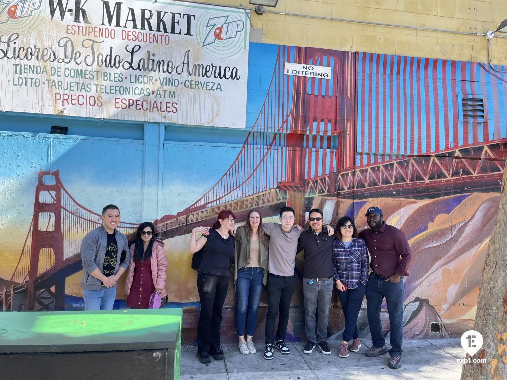 Group photo Mission District Food and Culture Tour on 20 October 2022 with Eric