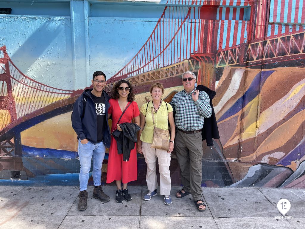 Group photo Mission District Food and Culture Tour on 6 October 2022 with Eric