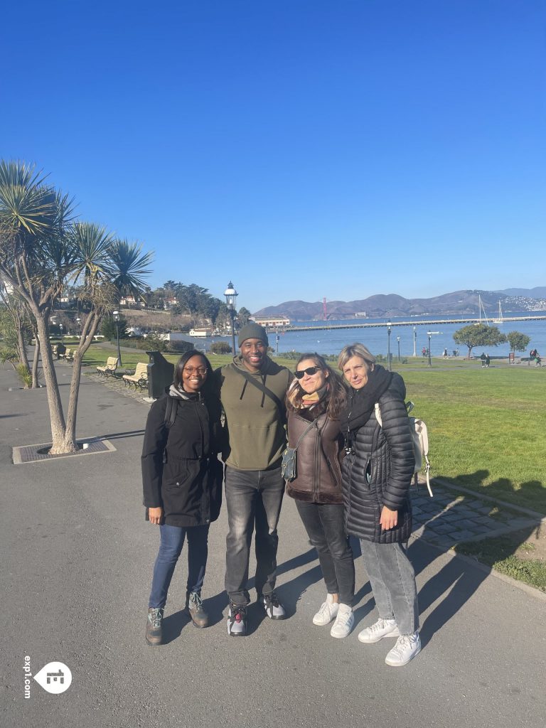 Group photo Fisherman’s Wharf Walking Tour on 20 November 2022 with Eric