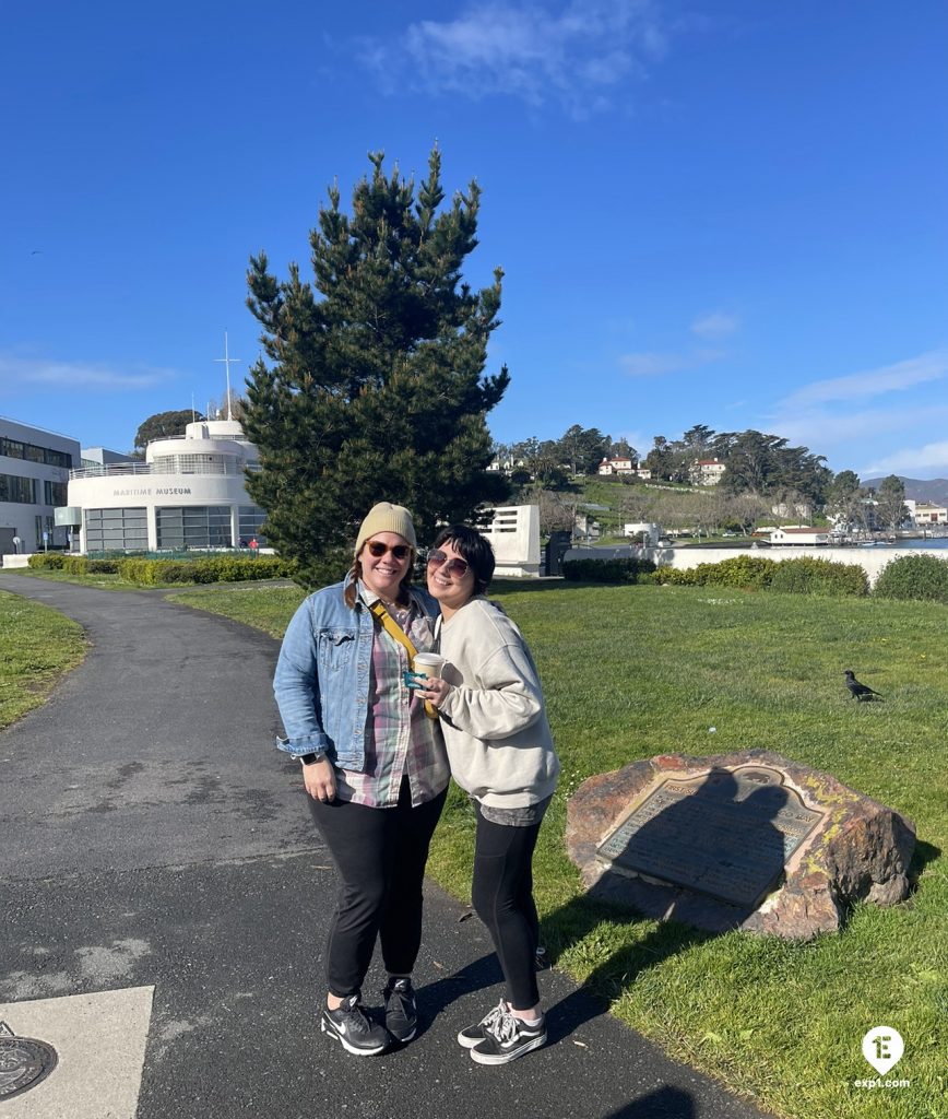 Group photo San Francisco in a Day Walking Tour on 9 March 2023 with Eric