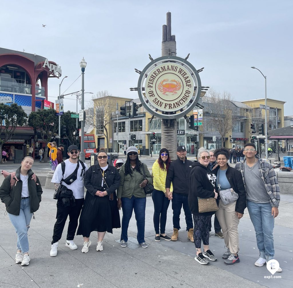 Group photo Mission District Food and Culture Tour on 18 March 2023 with Eric