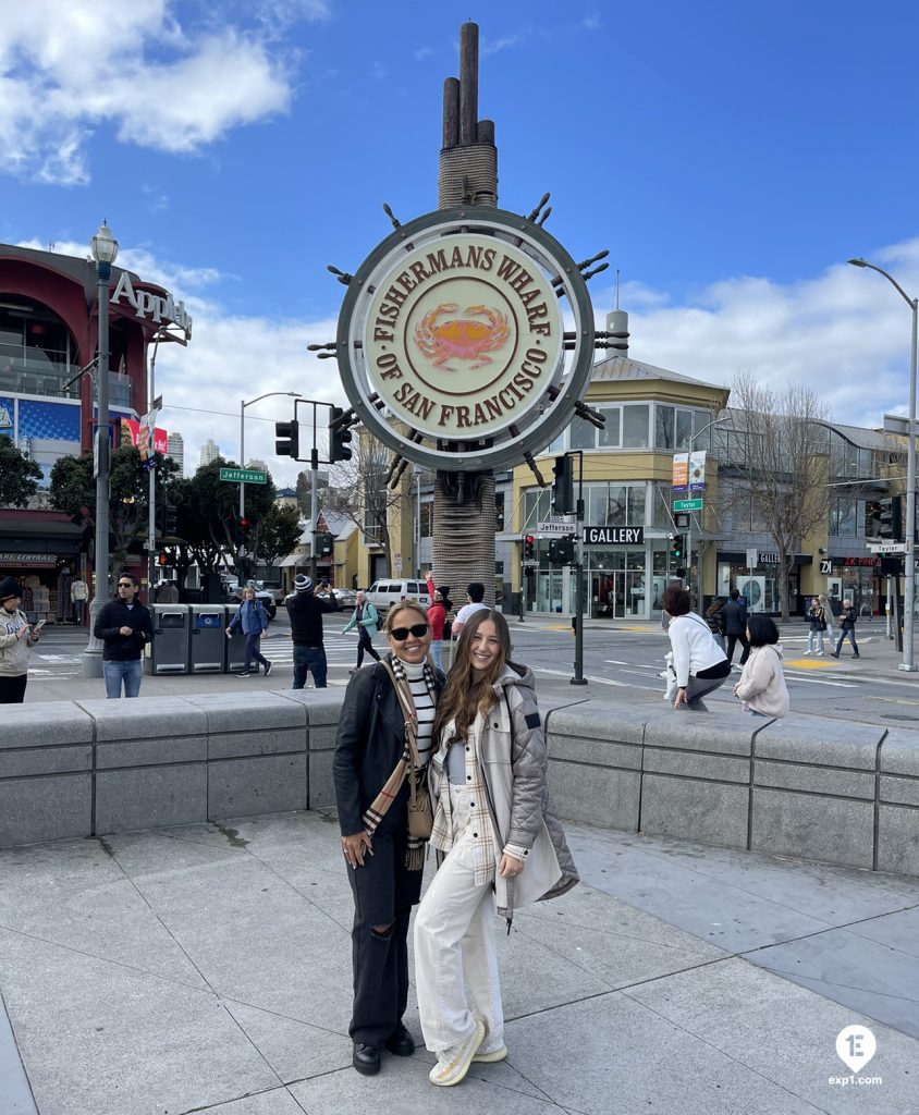 Group photo San Francisco in a Day Walking Tour on 23 March 2023 with Eric