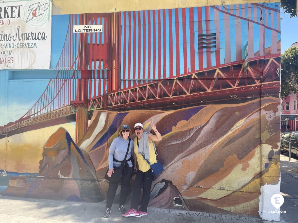 Group photo Mission District Food and Culture Tour on 22 April 2023 with Eric