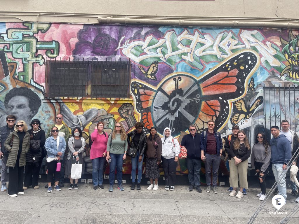 Group photo Mission District Food and Culture Tour on 26 May 2023 with Eric