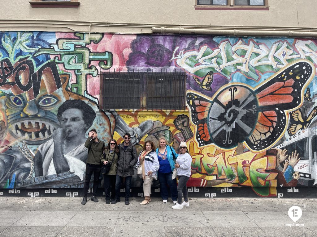 Group photo Mission District Food and Culture Tour on 25 May 2023 with Eric