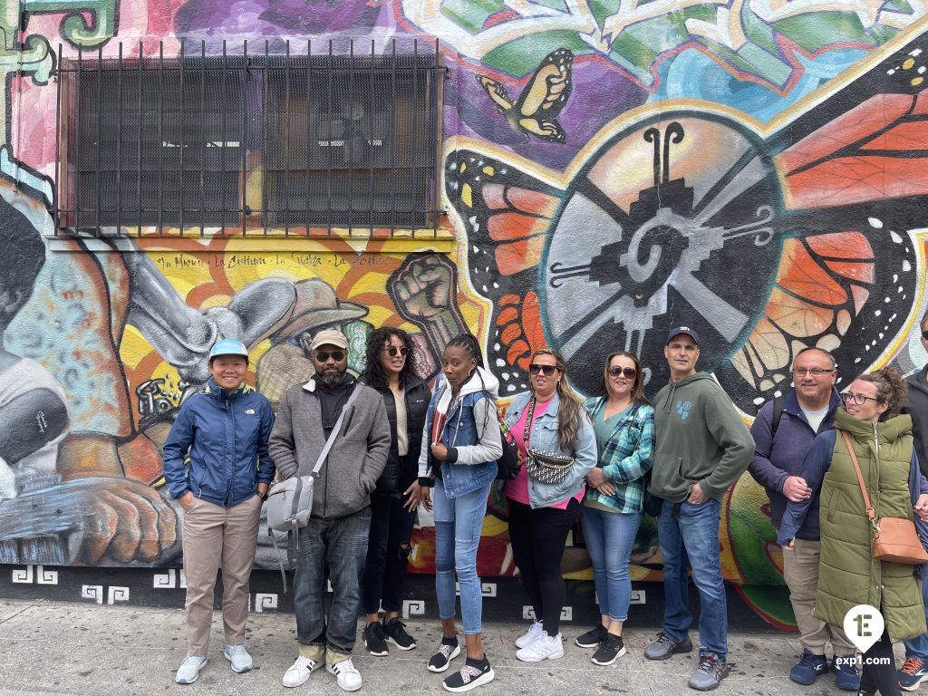 Group photo Mission District Food and Culture Tour on 27 May 2023 with Eric