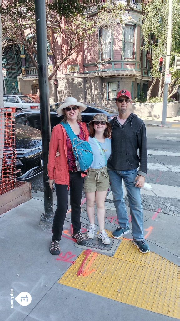 Group photo Fisherman’s Wharf Walking Tour on 4 June 2023 with John