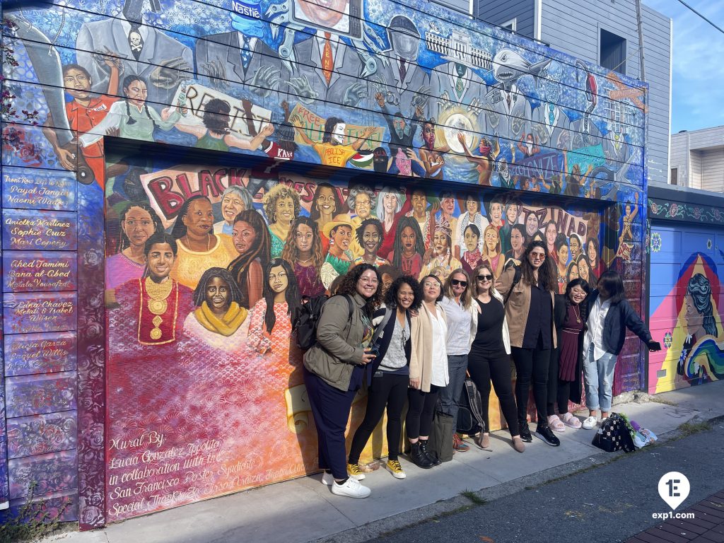 Group photo Mission District Food and Culture Tour on 7 June 2023 with Eric