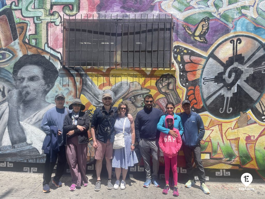 Group photo Mission District Food and Culture Tour on Jun 2, 2023 with Eric