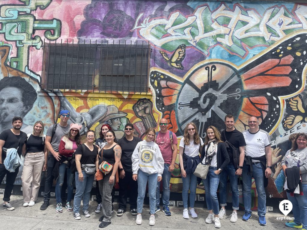 Group photo Mission District Food and Culture Tour on Jun 8, 2023 with Eric