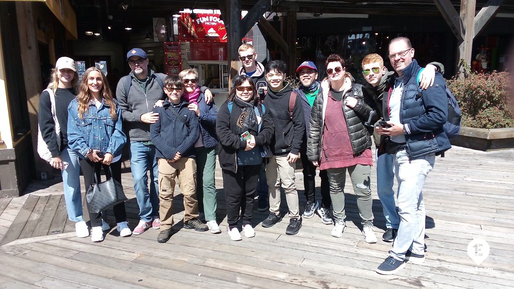 Group photo 16th Avenue Tiled Steps Guided Hike on Jun 29, 2023 with John