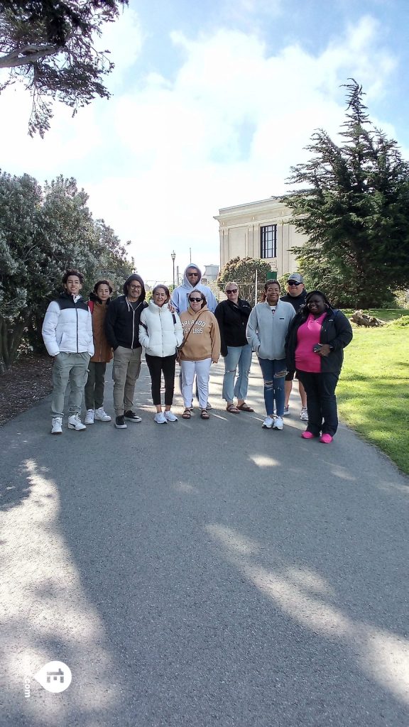 Group photo The Painted Ladies and Victorian Homes of Alamo Square Tour on Jul 8, 2023 with John