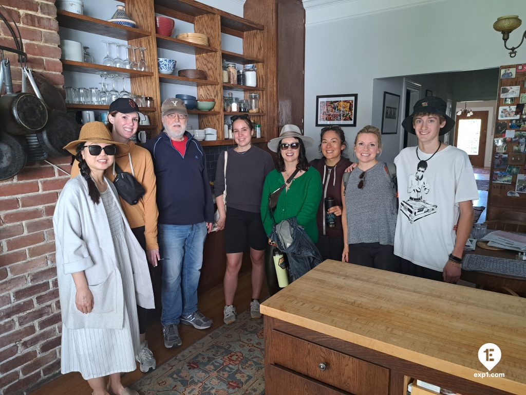 Group photo The Painted Ladies and Victorian Homes of Alamo Square Tour on Aug 13, 2023 with John