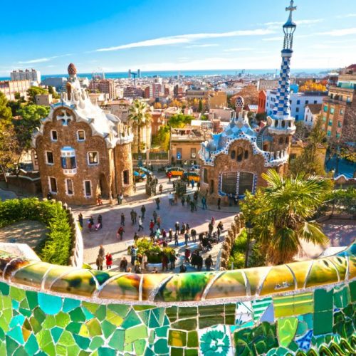 View-of-Park-Guell-tour-in-Barcelona-Spain-1-1000×660